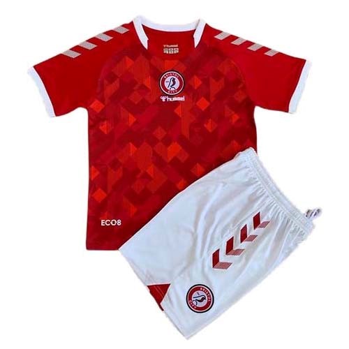 Camiseta Bristol City Primera equipo Niño 2021-22